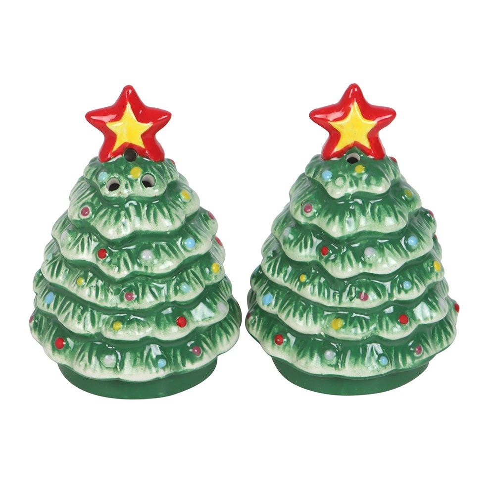 Something Different - Nostalgic Christmas Trees Salt and Pepper set - Multicolours